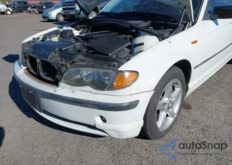 2004 BMW 325Xi z USA, uszkodzony, nr VIN WBAEU33494PM60925